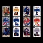 Upper Deck Marvel Anime Vol 2 Thatched Foil Set 100 Cards Spiderman Wolverine NM