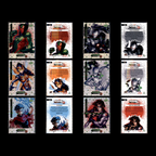 Upper Deck Marvel Anime Vol 2 Thatched Foil Set 100 Cards Spiderman Wolverine NM