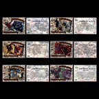 2023 UD Fleer Marvel Flair CANONICAL BLASTS 100 Card Complete Set Deadpool Venom