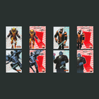 2022 Fleer Ultra Wolverine Ultrabilities Complete Set 31 Cards Deadpool X23 Hulk