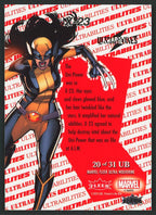 2022 Fleer Ultra Wolverine Ultrabilities Complete Set 31 Cards Deadpool X23 Hulk