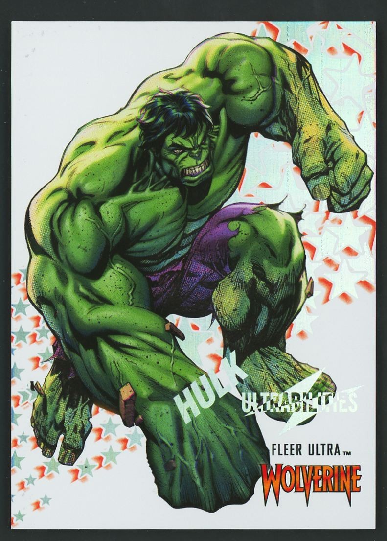 2022 Fleer Ultra Wolverine Ultrabilities Complete Set 31 Cards Deadpool X23 Hulk