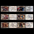 2023 UD Fleer Marvel Flair CANONICAL BLASTS 100 Card Complete Set Deadpool Venom