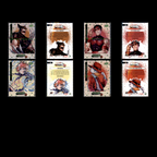 Upper Deck Marvel Anime Vol 2 Thatched Foil Set 100 Cards Spiderman Wolverine NM