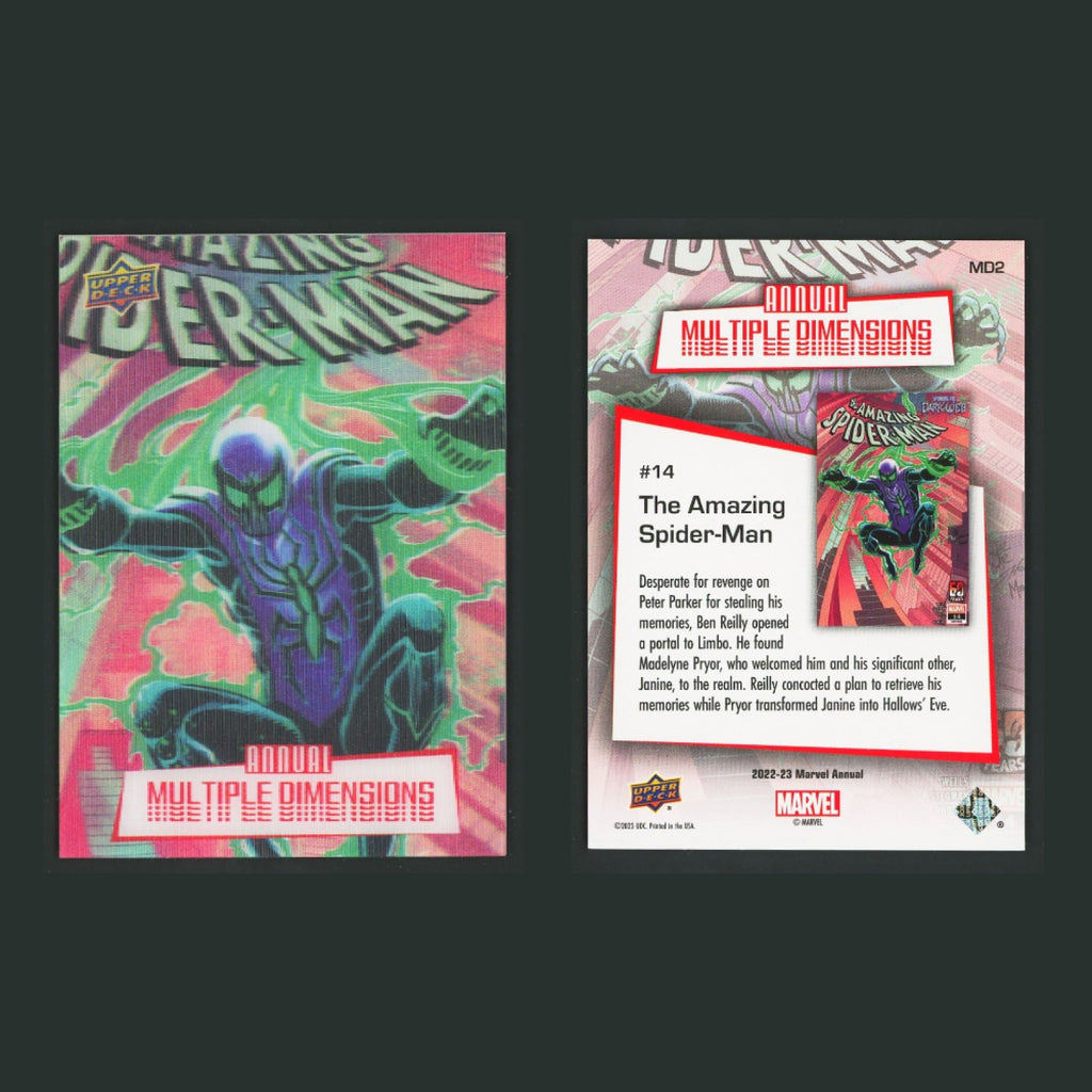 2022-23 Upper Deck Marvel Annual Multiple Dimensions Lenticular Complete Set SSP