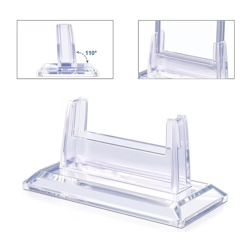 35pt Magnetic Card Holder with Stand Standard Size Clear Color