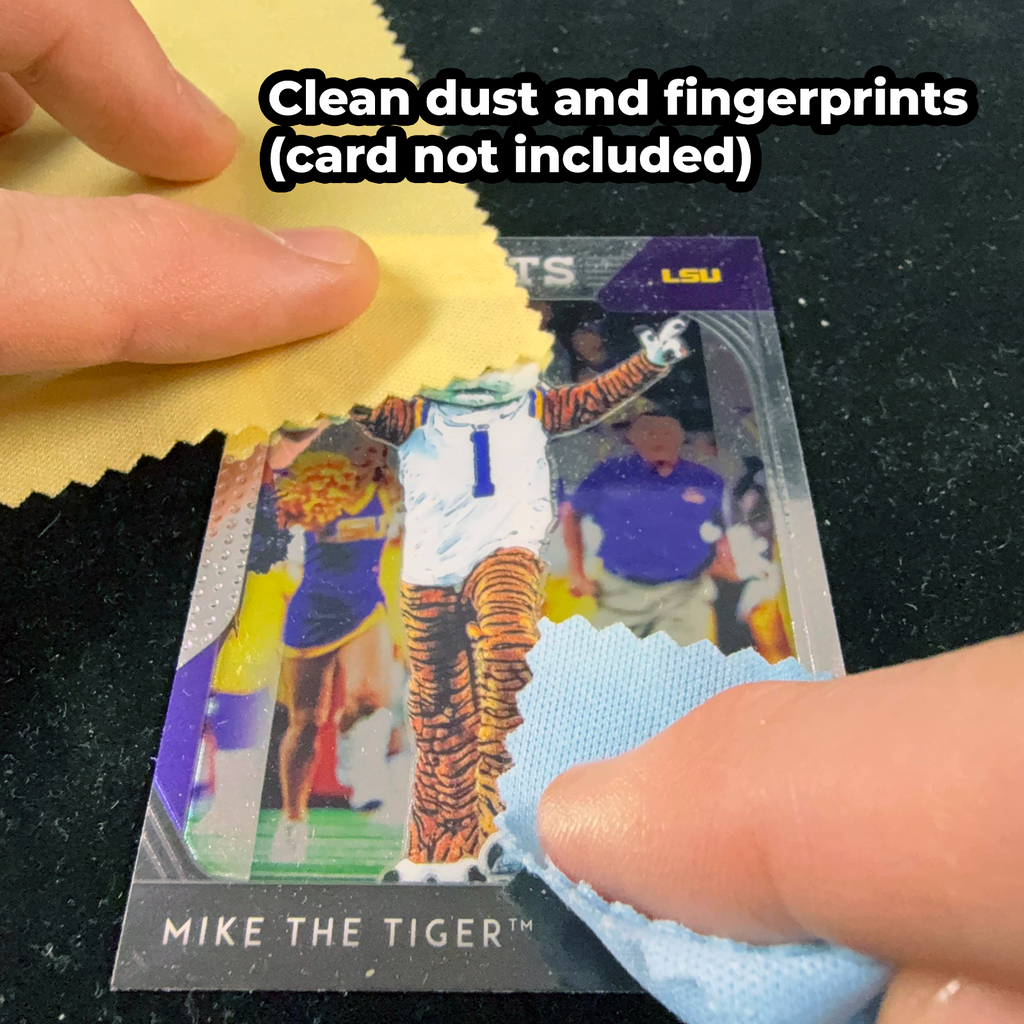 Card Centering Tool Grading Supplies Kit with Holders Sleeves Cloths Card Savers