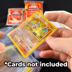 Card Centering Tool Grading Supplies Kit with Holders Sleeves Cloths Card Savers