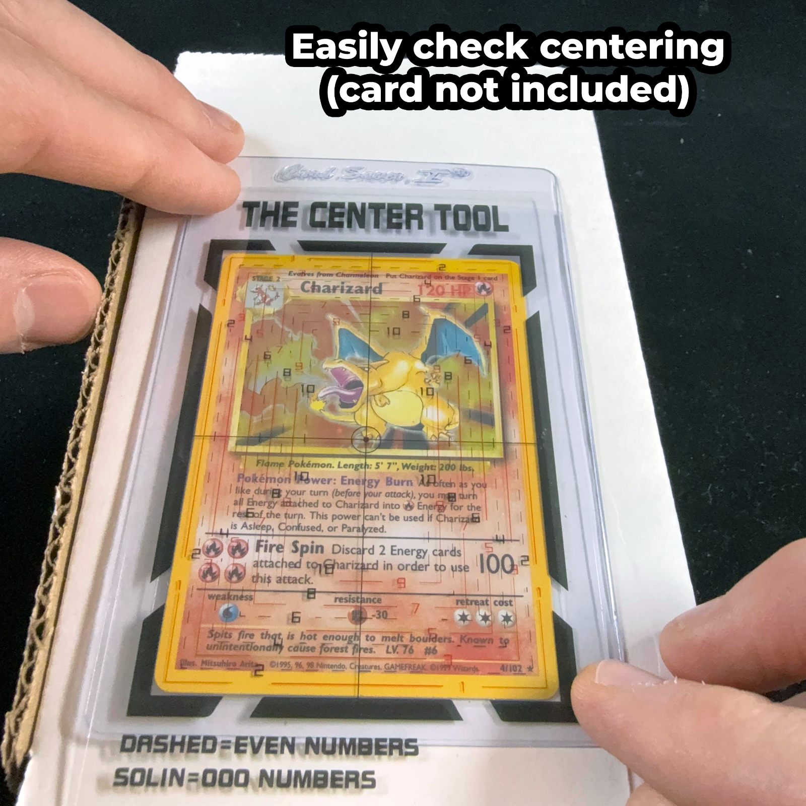 Card Centering Tool Grading Supplies Kit with Holders Sleeves Cloths Card Savers