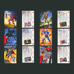 2023 Marvel Flair Flairium Complete Set 1-60 Tiers 1-6 60 Cards Spider-man Venom