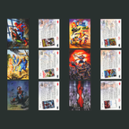 2023 Marvel Flair Flairium Complete Set 1-60 Tiers 1-6 60 Cards Spider-man Venom