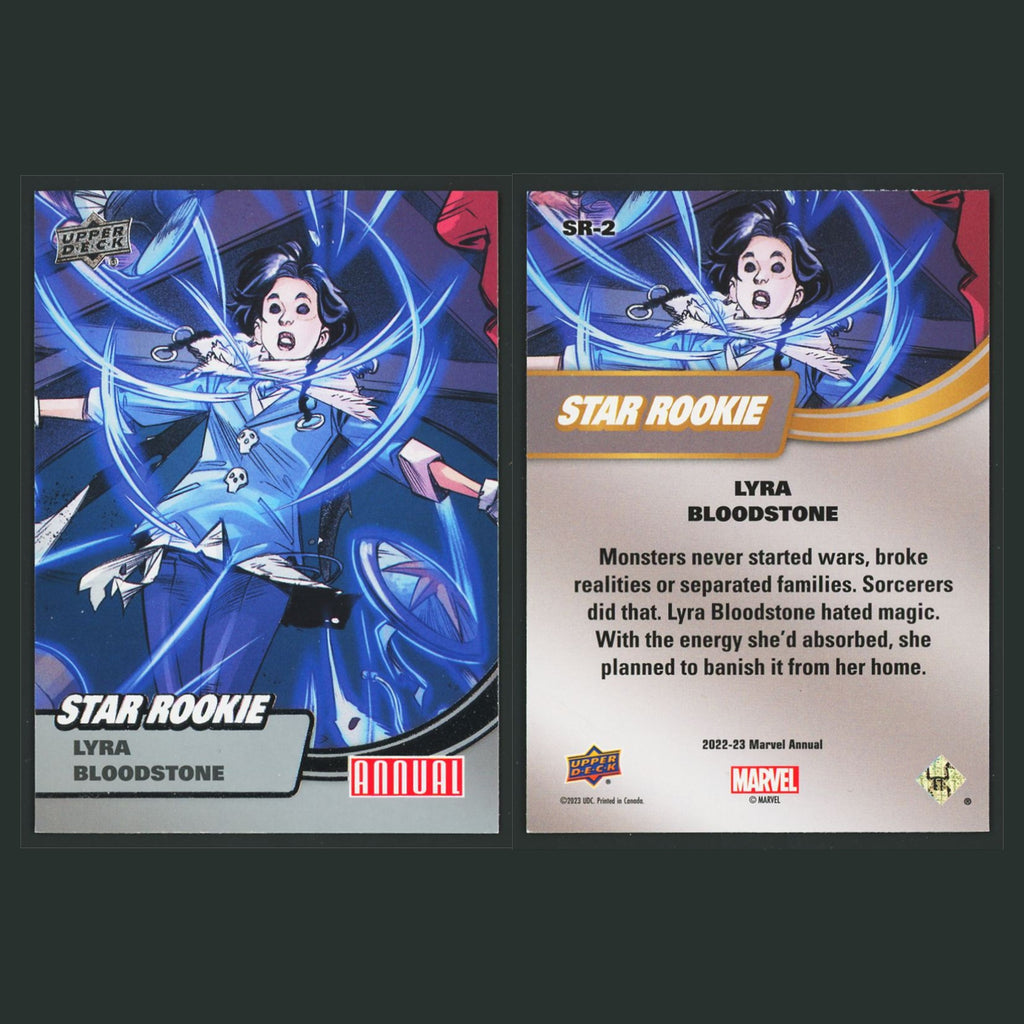 2022-23 Upper Deck Marvel Annual Star Rookies Complete Set Insert Hallows Eve