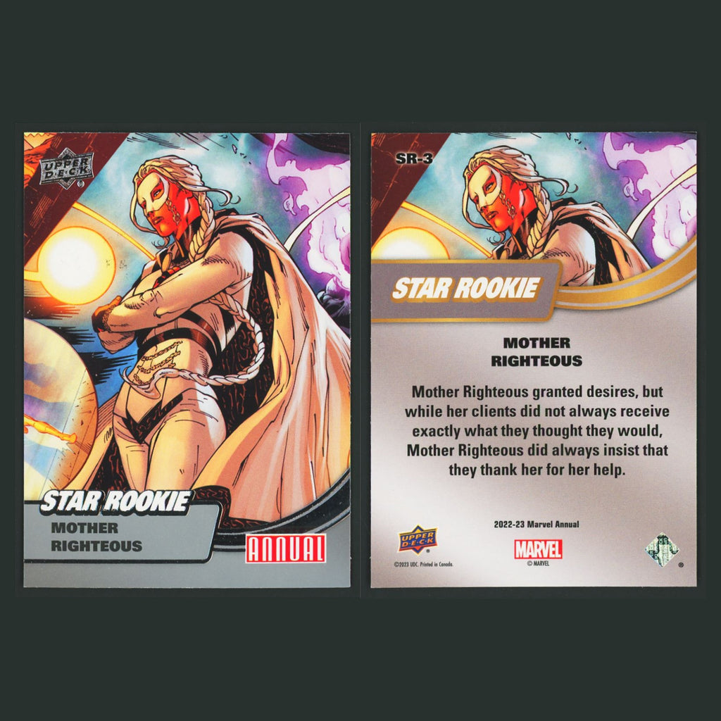 2022-23 Upper Deck Marvel Annual Star Rookies Complete Set Insert Hallows Eve