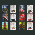 2023 Marvel Flair Flairium Complete Set 1-60 Tiers 1-6 60 Cards Spider-man Venom