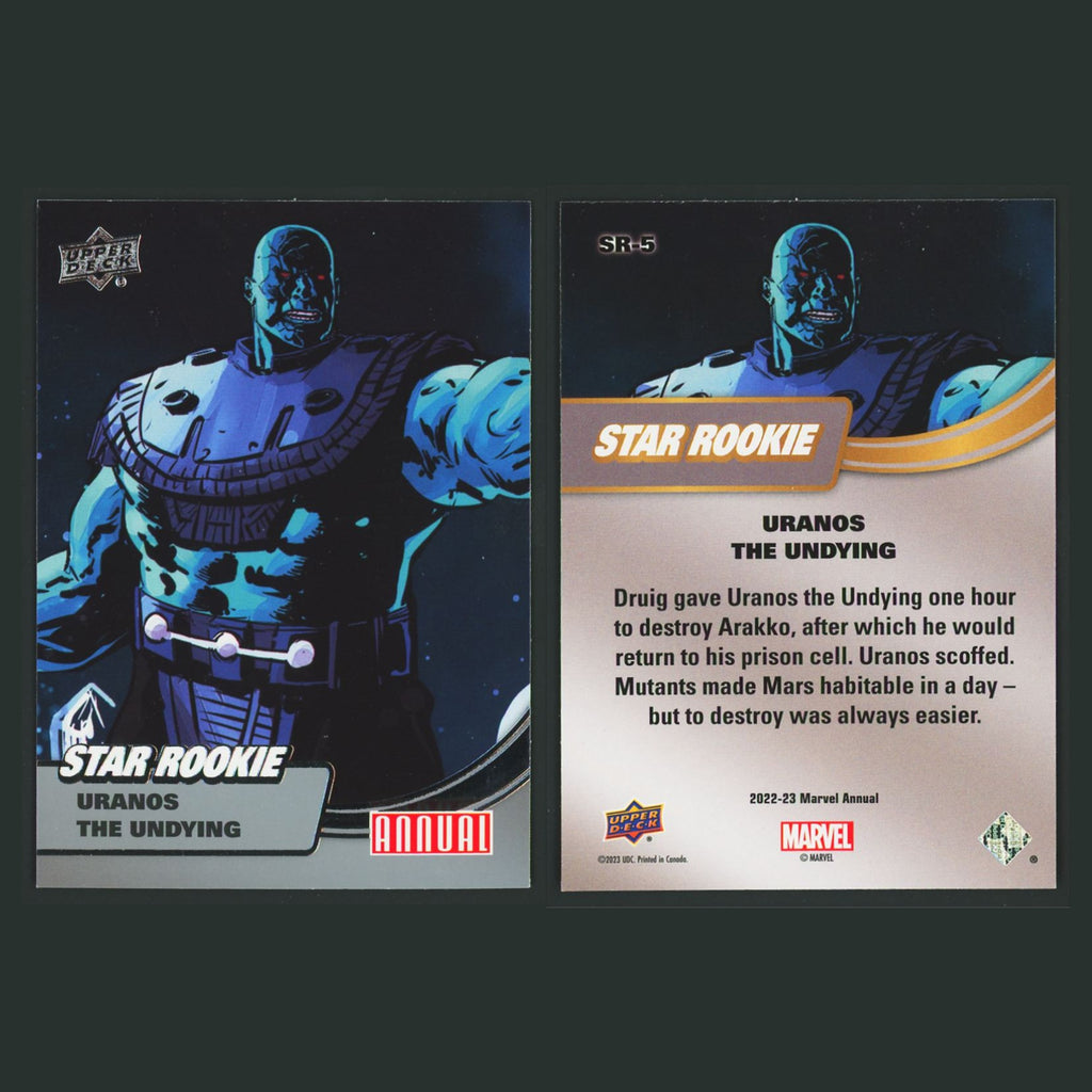 2022-23 Upper Deck Marvel Annual Star Rookies Complete Set Insert Hallows Eve