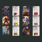 2023 Marvel Flair Flairium Complete Set 1-60 Tiers 1-6 60 Cards Spider-man Venom