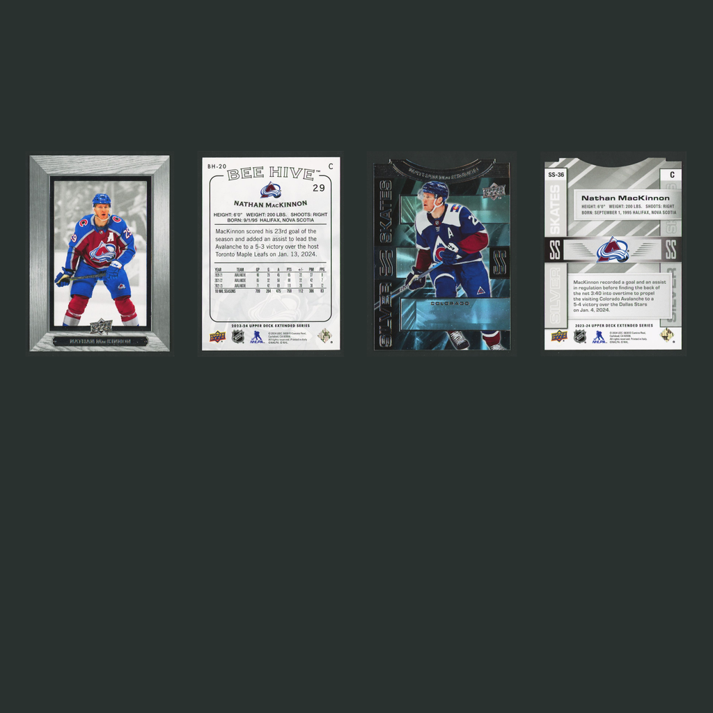 Nathan MacKinnon Lot 30 Hockey Cards No Dupes Inserts Parallels Rookies Colorado