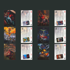 2023 Marvel Flair Flairium Complete Set 1-60 Tiers 1-6 60 Cards Spider-man Venom