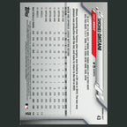 Shohei Ohtani #43 2020 Topps Opening Day Edition Blue Foil Los Angeles Angels