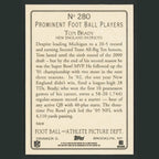 Tom Brady #280 2006 Topps Turkey Red New England Patriots Football Card NFL