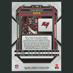 Tom Brady #PB-2 2022 Panini Chronicles Prizm Black Tampa Bay Buccaneers Football