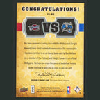 Ben Wallace/Dwight Howard Patch /570 #VS-WH 2009-10 Upper Deck VS Dual Materials