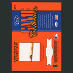 Mike Piazza #MP-B 2002 Leaf Game Collection New York Mets Baseball Card MLB