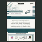 Donovan McNabb/Brian Westbrook /250 #TT-16 2006 Philadelphia Eagles Football NFL
