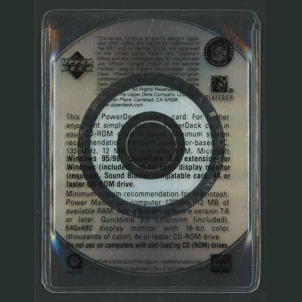 Torry Holt #PD27 1999 Upper Deck PowerDeck St. Louis Rams Football Card NFL