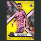 Lionel Messi #1 2024 Topps MLS Superstars Yellow Variation Inter Miami CF Soccer