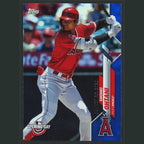 Shohei Ohtani #43 2020 Topps Opening Day Edition Blue Foil Los Angeles Angels