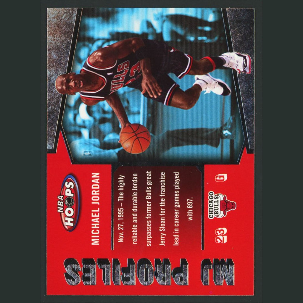 Michael Jordan #MJ-1 2005-06 Hoops MJ Profiles Chicago Bulls Basketball Card NBA