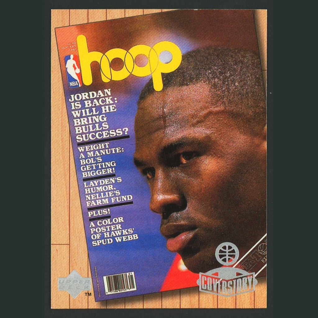 Michael Jordan #C2 1998-99 Upper Deck Living Legend Cover Story Chicago Bulls