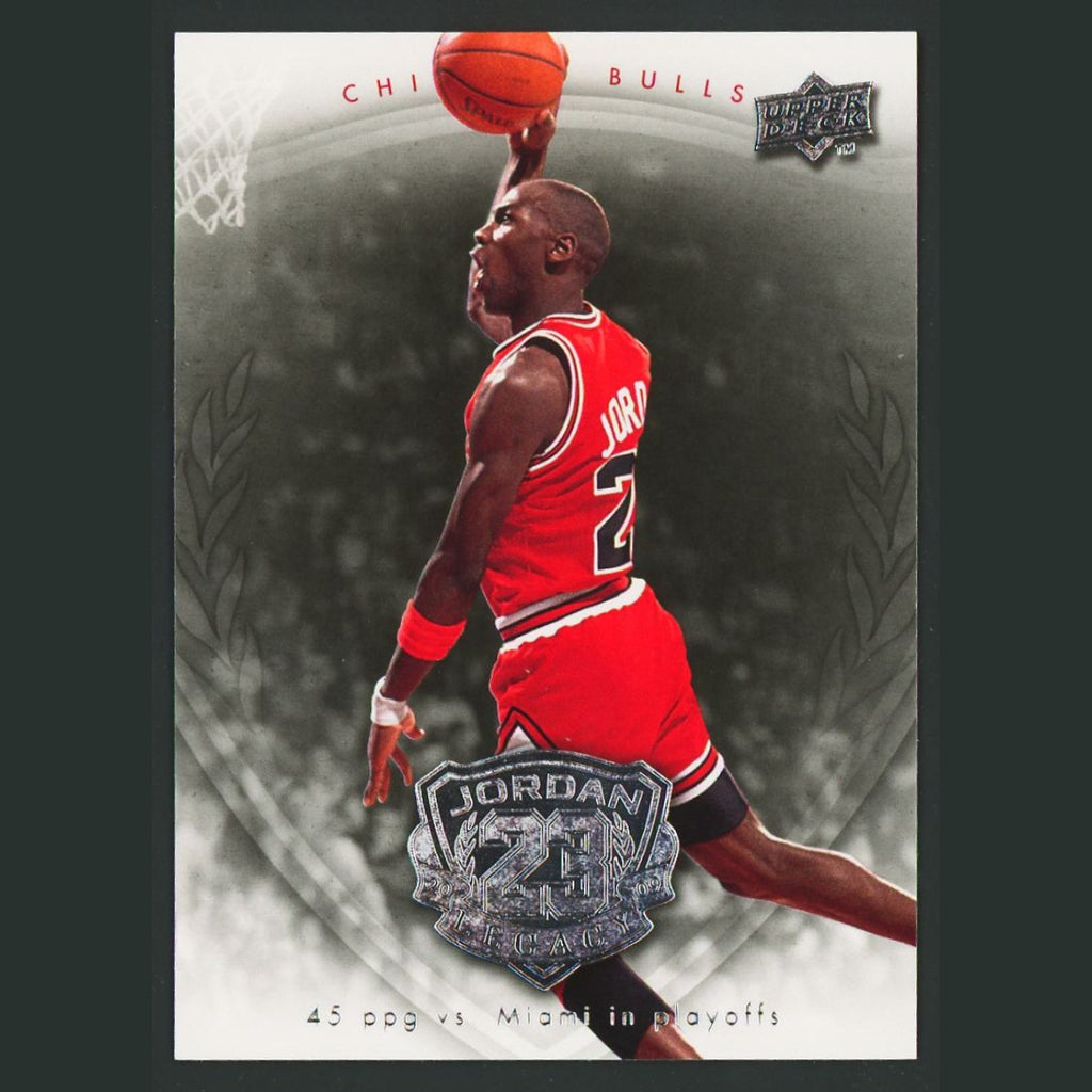 Michael Jordan #29 2009-10 Upper Deck Michael Jordan Legacy Collection Bulls NBA