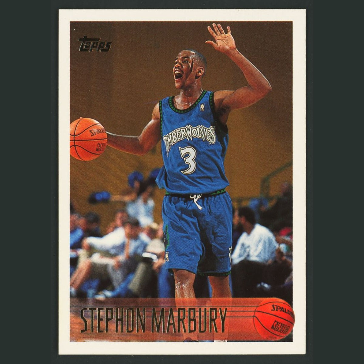 Stephon Marbury #177 1996-97 Topps Minnesota Timberwolves Basketball Card NBA