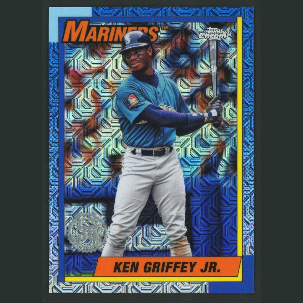 Ken Griffey Jr #T90C-37 2025 Topps Chrome Silver Pack Seattle Mariners Baseball