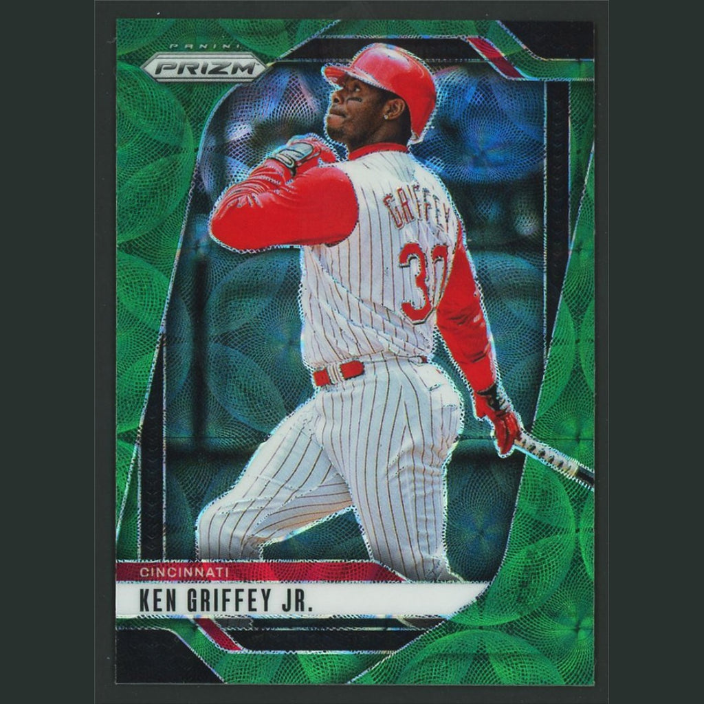 Ken Griffey Jr /75 #54 2025 Panini Prizm Green Scope Prizms Cincinnati Reds Card