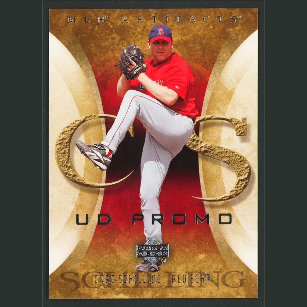Curt Schilling #27 2005 Upper Deck Artifacts UD PROMO Boston Red Sox Baseball