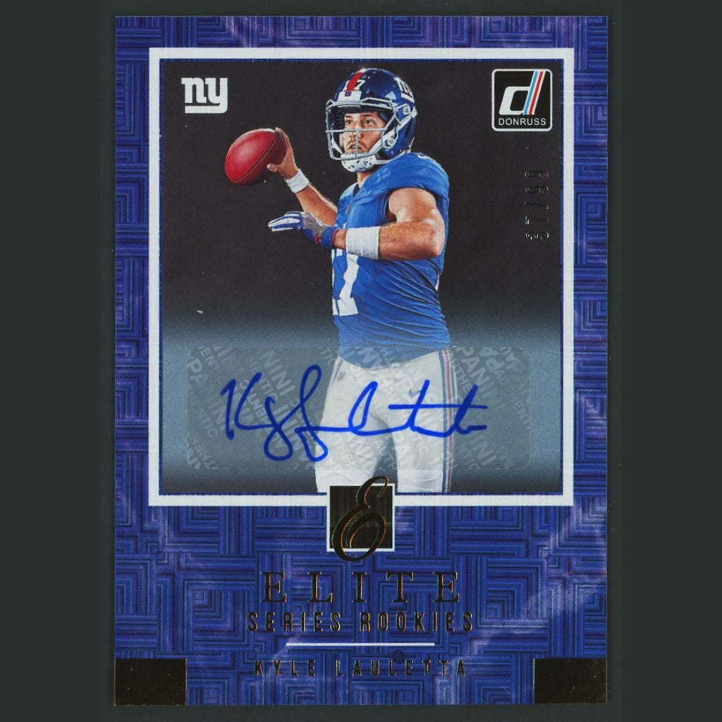 Kyle Lauletta Rookie /99 #ESR-28 Autograph 2018 Donruss The Elite Series Rookies