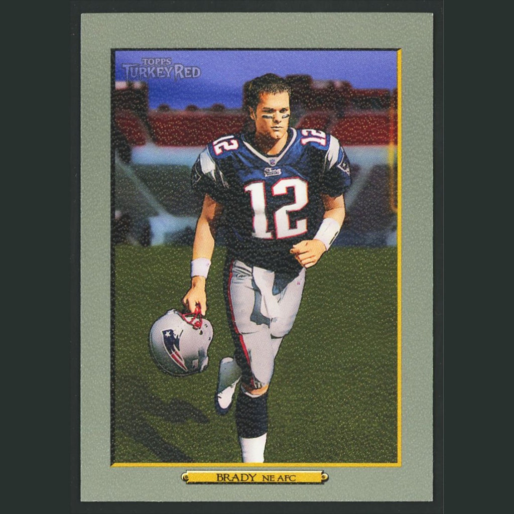 Tom Brady #280 2006 Topps Turkey Red New England Patriots Football Card NFL