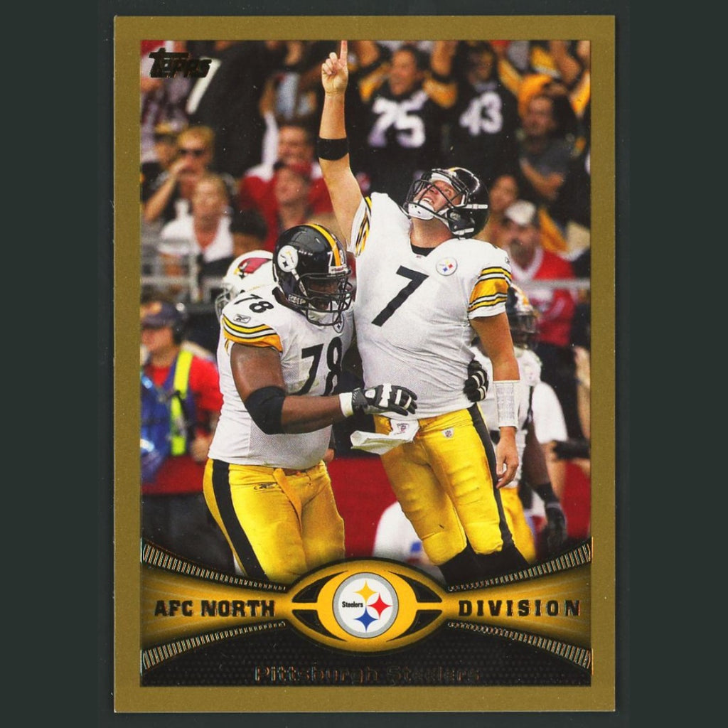 Ben Roethlisberger/Max Starks /2012 #159 2012 Topps Gold Pittsburgh Steelers NFL
