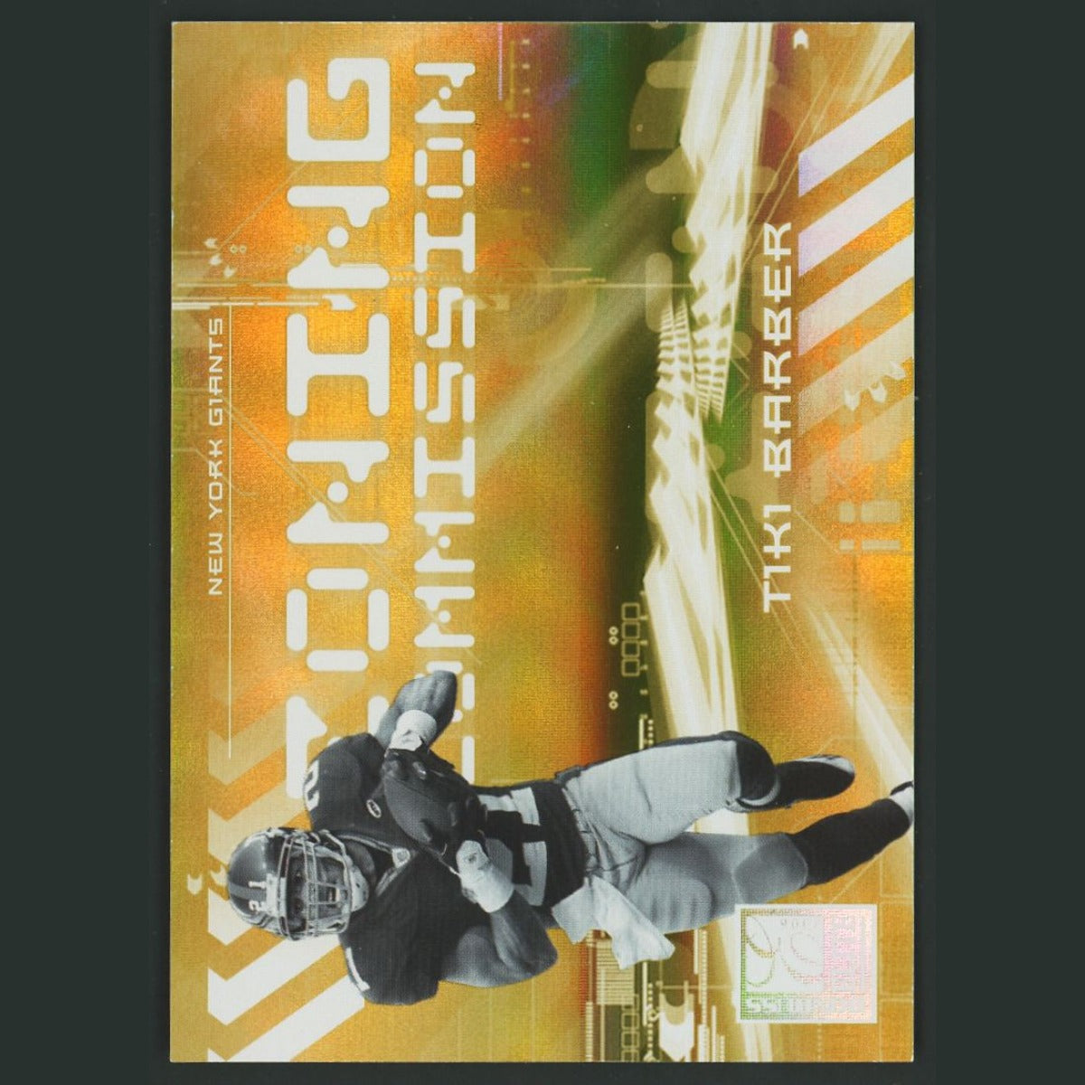 Tiki Barber /1000 #ZC-30 2006 Donruss Zoning Commission New York Giants Football