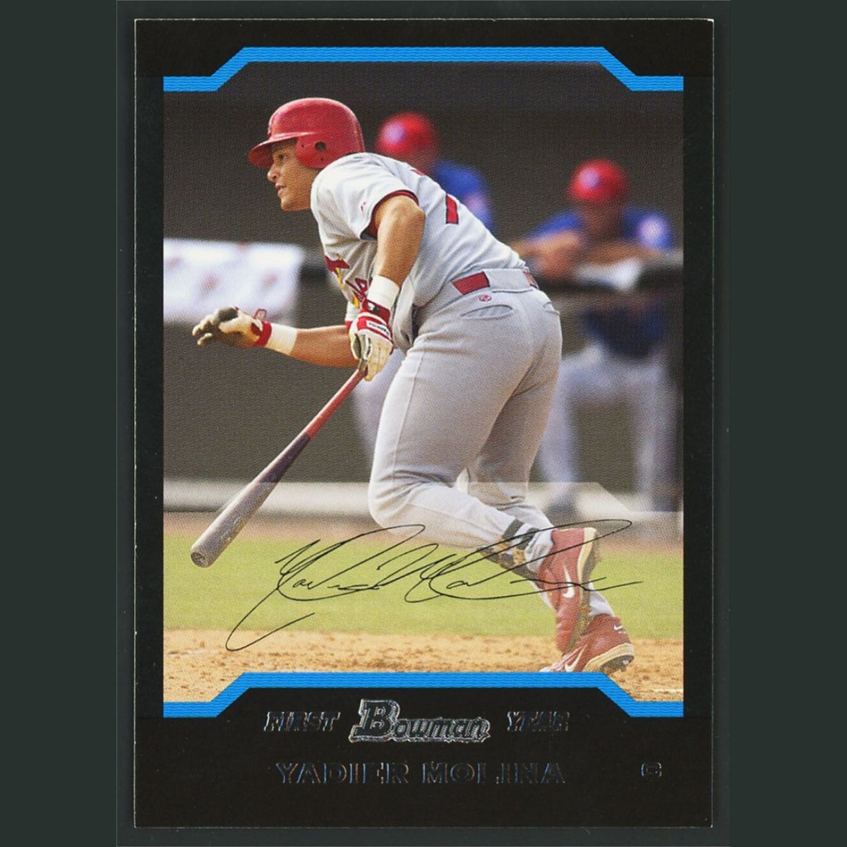 Yadier Molina Rookie #301 2004 Bowman St. Louis Cardinals Baseball Card MLB