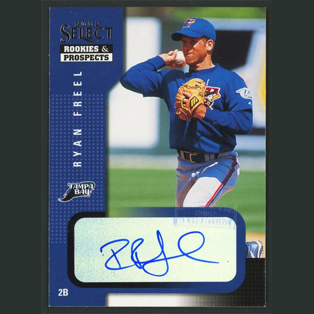 Ryan Freel Auto #83 Autograph 2002 Select Rookies - Prospects Rays Baseball Card
