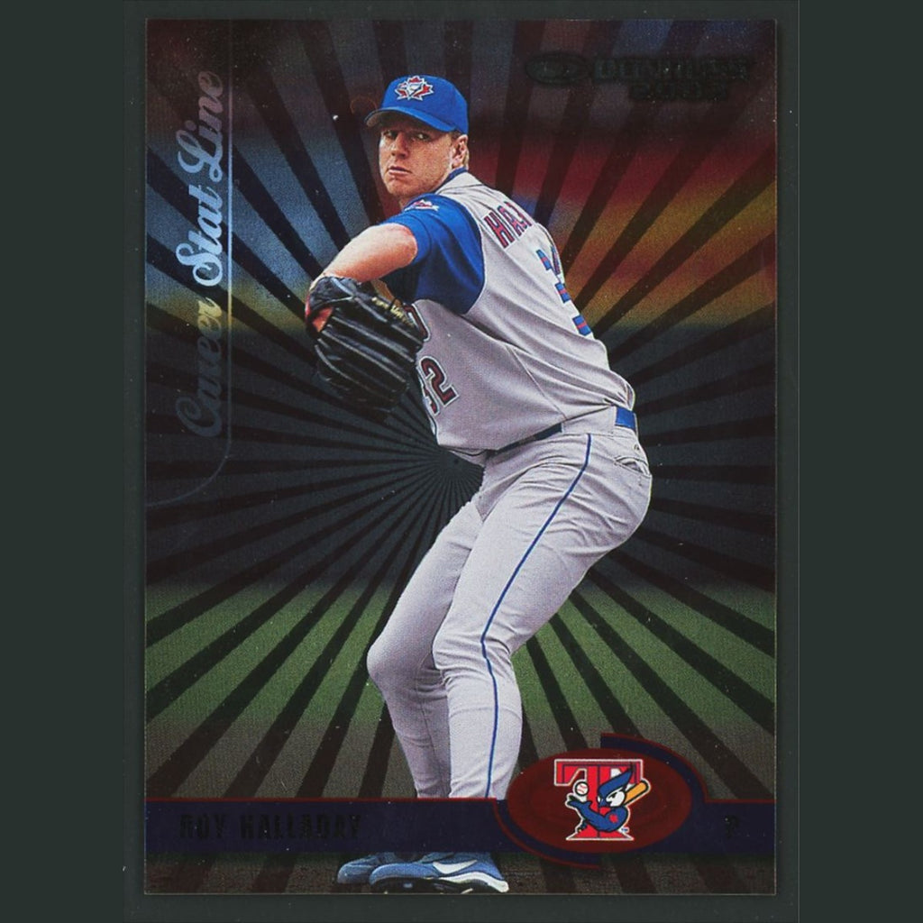 Roy Halladay /108 #222 2003 Donruss Stat Line Career Toronto Blue Jays Baseball