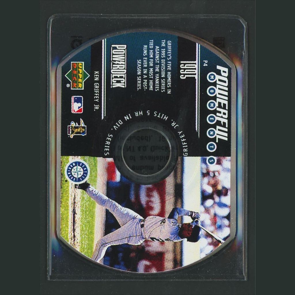 Ken Griffey Jr. #P4 1999 Upper Deck PowerDeck Powerful Moments Seattle Mariners
