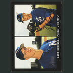 Zack Greinke #164 2003 Bowman Heritage Black Facsimile Signature Royals Baseball