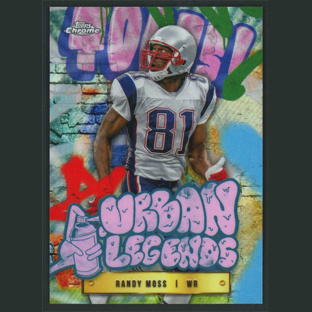 Randy Moss #UL-11 2024 Topps Chrome Urban Legends New England Patriots Football