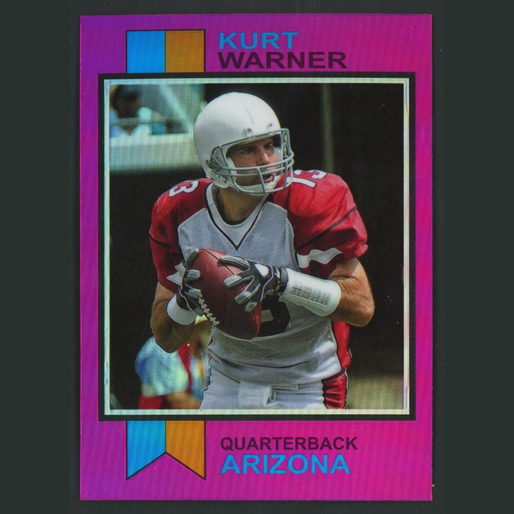 Kurt Warner #1973-1 2023 Topps Composite Football Pink Refractor Cardinals Card