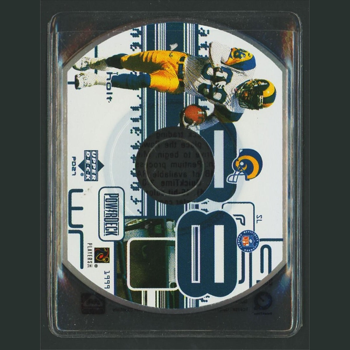 Torry Holt #PD27 1999 Upper Deck PowerDeck St. Louis Rams Football Card NFL